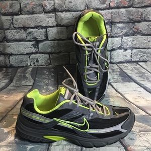 Nike lace up running shoes